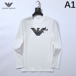 2024FW ARMANI アルマーニ きれいめな印象で着こなし 長袖Tシャツ