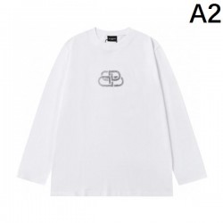 2024FW BALENCIAGA バレンシアガ 大満足の秋季新作 長袖Tシャツ