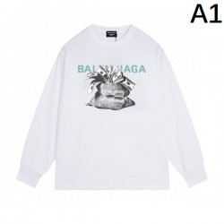2024FW BALENCIAGA バレンシアガ 秋冬シーズン始動 長袖Tシャツ