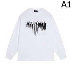 2024FW BALENCIAGA バレンシアガ もうすぐ日本上陸 長袖Tシャツ