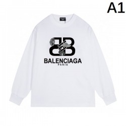 2024FW BALENCIAGA バレンシアガ 毎年人気秋冬新作 長袖Tシャツ