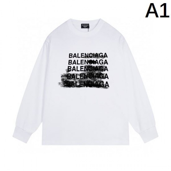 2024FW BALENCIAGA バレンシアガ 上品な彩りに夢中 長袖Tシャツ