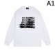 2024FW BALENCIAGA バレンシアガ 上品な彩りに夢中 長袖Tシャツ
