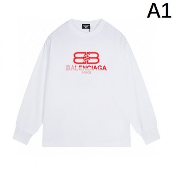 2024FW BALENCIAGA バレンシアガ ギフトにオススメ 長袖Tシャツ 2024FW BALENCIAGA バレンシアガ ギフトにオススメ 長袖Tシャツ