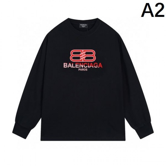 2024FW BALENCIAGA バレンシアガ ギフトにオススメ 長袖Tシャツ 2024FW BALENCIAGA バレンシアガ ギフトにオススメ 長袖Tシャツ