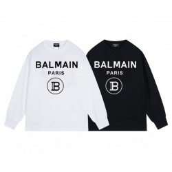 2024FW BALMAIN バルマン 今年コレクション新作登場！ 長袖Tシャツ