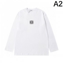 2024FW LOEWE ロエベ 今季は色を使った注目新品 長袖Tシャツ