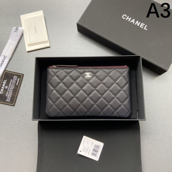 CHANEL シャネル 2024FW 抜群なブランドプリント 長財布