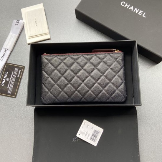 CHANEL シャネル 2024FW 抜群なブランドプリント 長財布