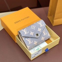 LOUIS VUITTON ルイヴィトン 2024FW 大特価新作限定 三つ折り財布
