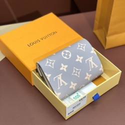 LOUIS VUITTON ルイヴィトン 2024FW 大特価新作限定 三つ折り財布