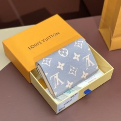 LOUIS VUITTON ルイヴィトン 2024FW 定番人気最新作 三つ折り財布