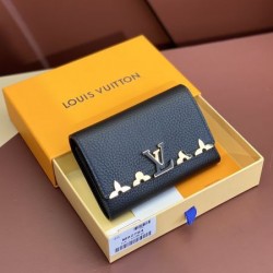 LOUIS VUITTON ルイヴィトン 2024FW トレンド感抜群 三つ折り財布