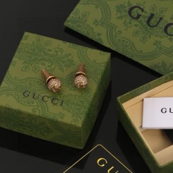 2025SS GUCCI グッチ ゆったり感のあるアイテム イヤリング