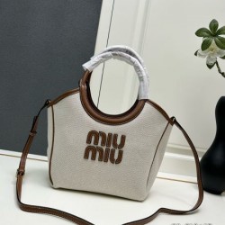 2025SS トートバッグ MIU MIU ミュウミュウ 人気セール低価