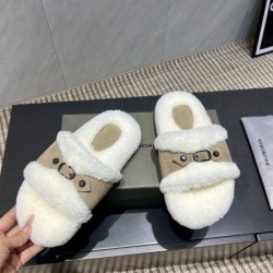 2025FW レディース ファースリッパ BALENCIAGA バレンシアガ 冬コーデを格上げする高品質レプリカ