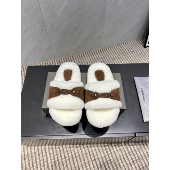 2025FW レディース ファースリッパ BALENCIAGA バレンシアガ 冬コーデを格上げする高品質レプリカ