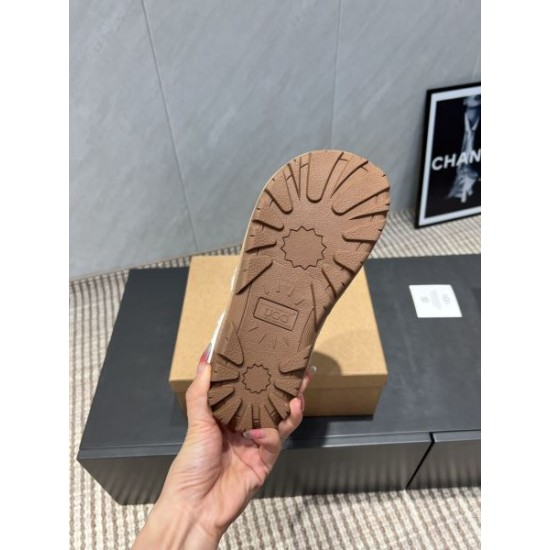 2025FW レディース ファースリッパ UGG アグ 海外限定入荷の高品質レプリカスリッパ