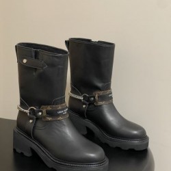 2025FW レディース ブーツ LOUIS VUITTON ルイヴィトン ファン必見の秋冬限定レプリカ