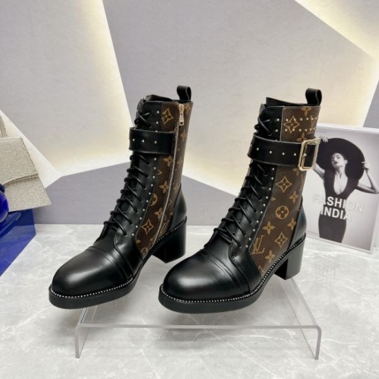 2025FW レディース ブーツ LOUIS VUITTON ルイヴィトン 人気モデル冬季新作復刻品