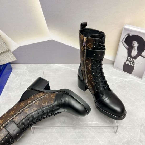 2025FW レディース ブーツ LOUIS VUITTON ルイヴィトン 人気モデル冬季新作復刻品
