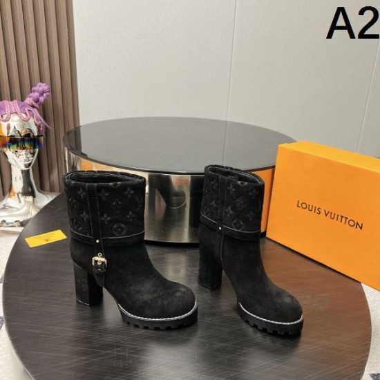 2025FW レディース ブーツ LOUIS VUITTON ルイヴィトン 話題沸騰中の秋冬トレンド品