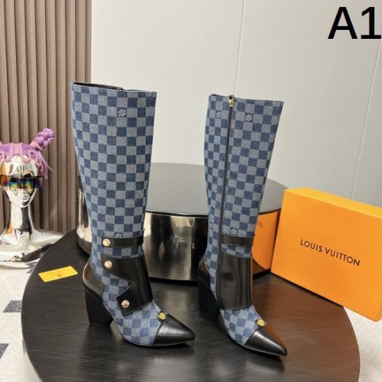 2025FW レディース ブーツ LOUIS VUITTON ルイヴィトン 注目を集める高級冬季新作