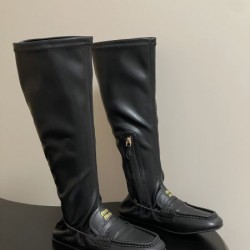 2025FW レディース ブーツ MIU MIU ミュウミュウ 魅力的な価格で楽しむ高品質レプリカ