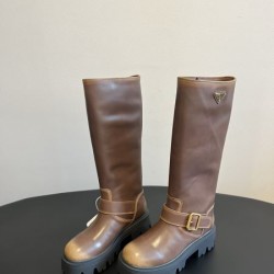 2025FW レディース ブーツ PRADA プラダ 贈るべき高級プレゼントレプリカ