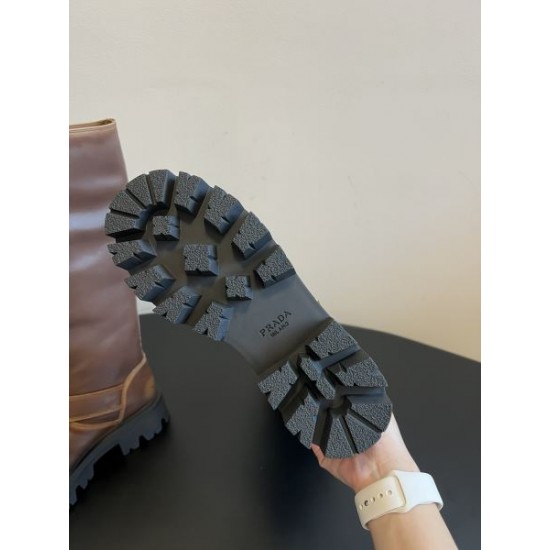 2025FW レディース ブーツ PRADA プラダ 贈るべき高級プレゼントレプリカ