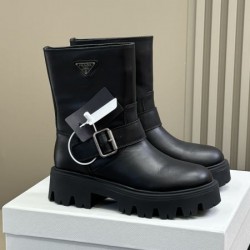 2025FW レディース ブーツ PRADA プラダ 一目置かれる秋冬最新トレンドブーツ