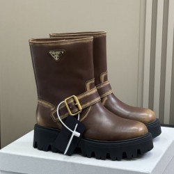 2025FW レディース ブーツ PRADA プラダ 一目置かれる秋冬最新トレンドブーツ