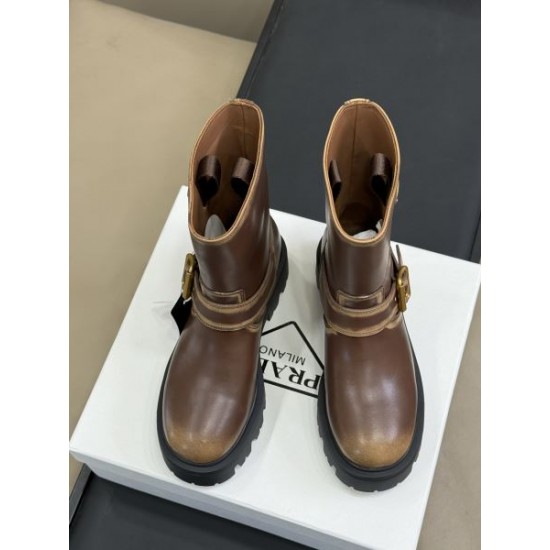 2025FW レディース ブーツ PRADA プラダ 一目置かれる秋冬最新トレンドブーツ