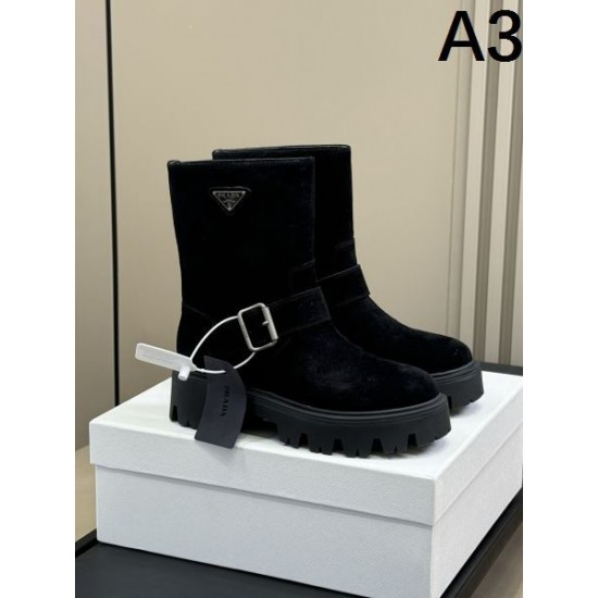 2025FW レディース ブーツ PRADA プラダ 期待度抜群の高品質レプリカアイテム