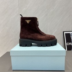 2025FW レディース ブーツ PRADA プラダ 日本未上陸注目ブランドレプリカ