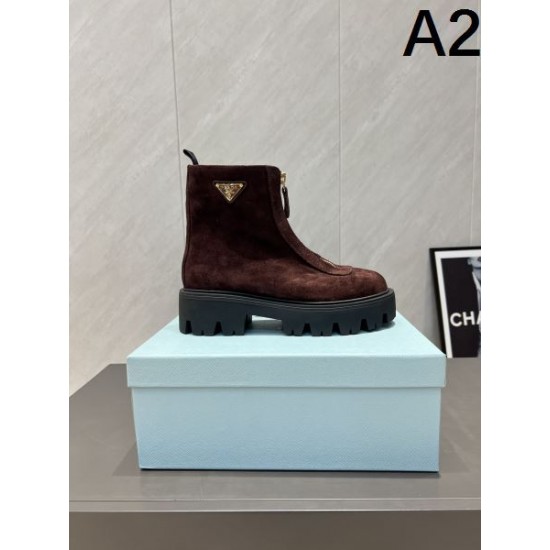 2025FW レディース ブーツ PRADA プラダ 日本未上陸注目ブランドレプリカ
