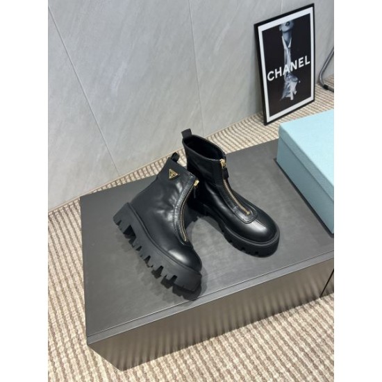 2025FW レディース ブーツ PRADA プラダ 日本未上陸注目ブランドレプリカ