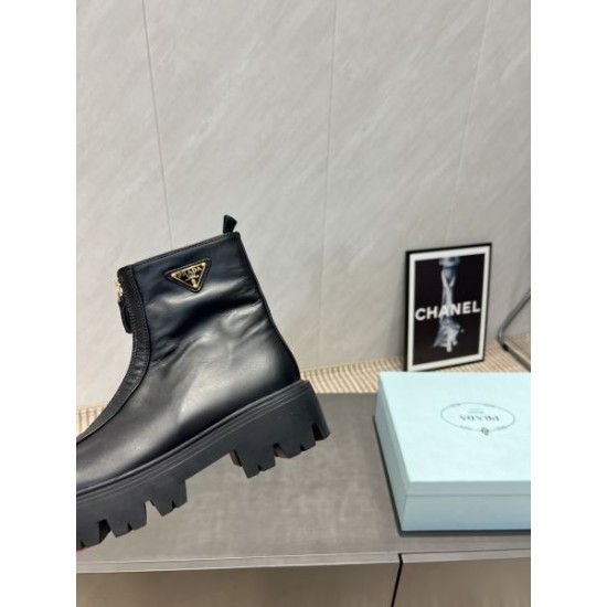 2025FW レディース ブーツ PRADA プラダ 日本未上陸注目ブランドレプリカ