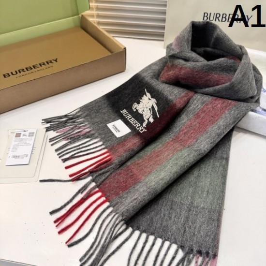 2025FW スカーフ BURBERRY バーバリー 冬ムードを華やかに演出する上品スカーフ