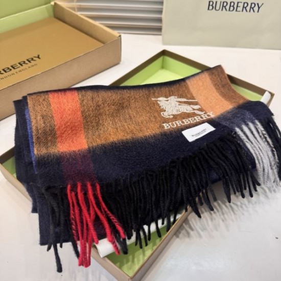 2025FW スカーフ BURBERRY バーバリー 冬ムードを華やかに演出する上品スカーフ