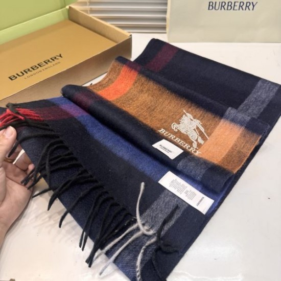 2025FW スカーフ BURBERRY バーバリー 冬ムードを華やかに演出する上品スカーフ