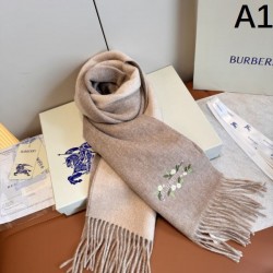 2025FW スカーフ BURBERRY バーバリー 鮮やかで季節感たっぷりのデザイン