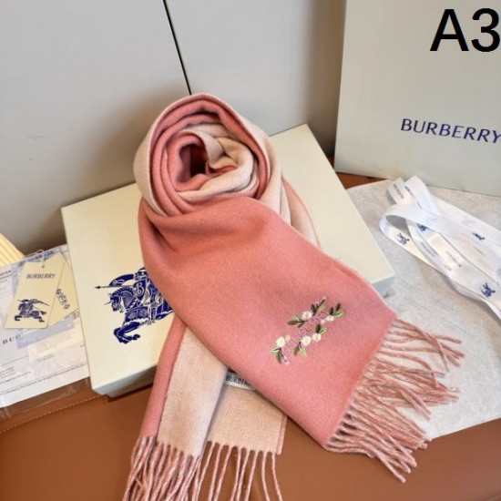 2025FW スカーフ BURBERRY バーバリー 鮮やかで季節感たっぷりのデザイン