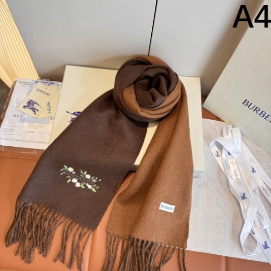 2025FW スカーフ BURBERRY バーバリー 鮮やかで季節感たっぷりのデザイン