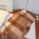 2025FW スカーフ BURBERRY バーバリー 万能に使えるベーシック＆エレガントな一枚