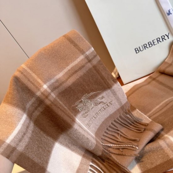 2025FW スカーフ BURBERRY バーバリー 万能に使えるベーシック＆エレガントな一枚