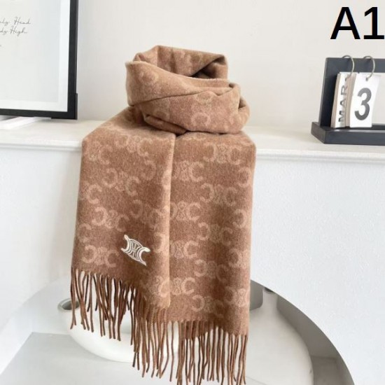 2025FW スカーフ CELINE セリーヌ セレブや芸能人愛用の洗練スカーフ