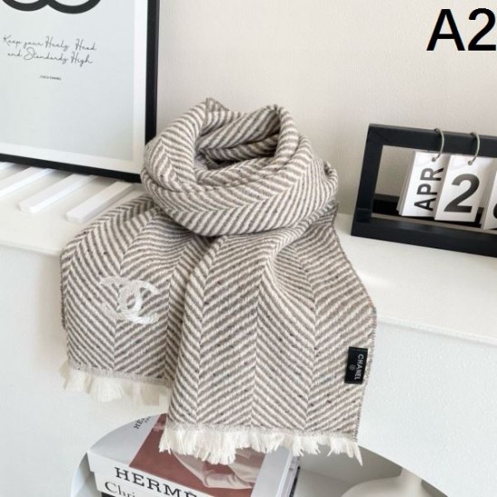 2025FW スカーフ CHANEL シャネル カジュアルかつ上品な印象のデザイン