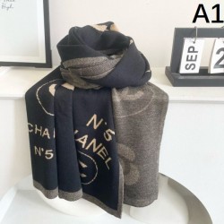 2025FW スカーフ CHANEL シャネル 冬らしい上品カラーで女性らしさアップ
