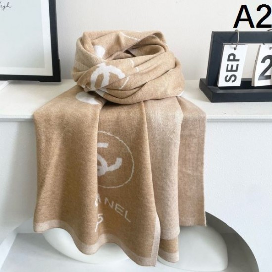 2025FW スカーフ CHANEL シャネル 冬らしい上品カラーで女性らしさアップ